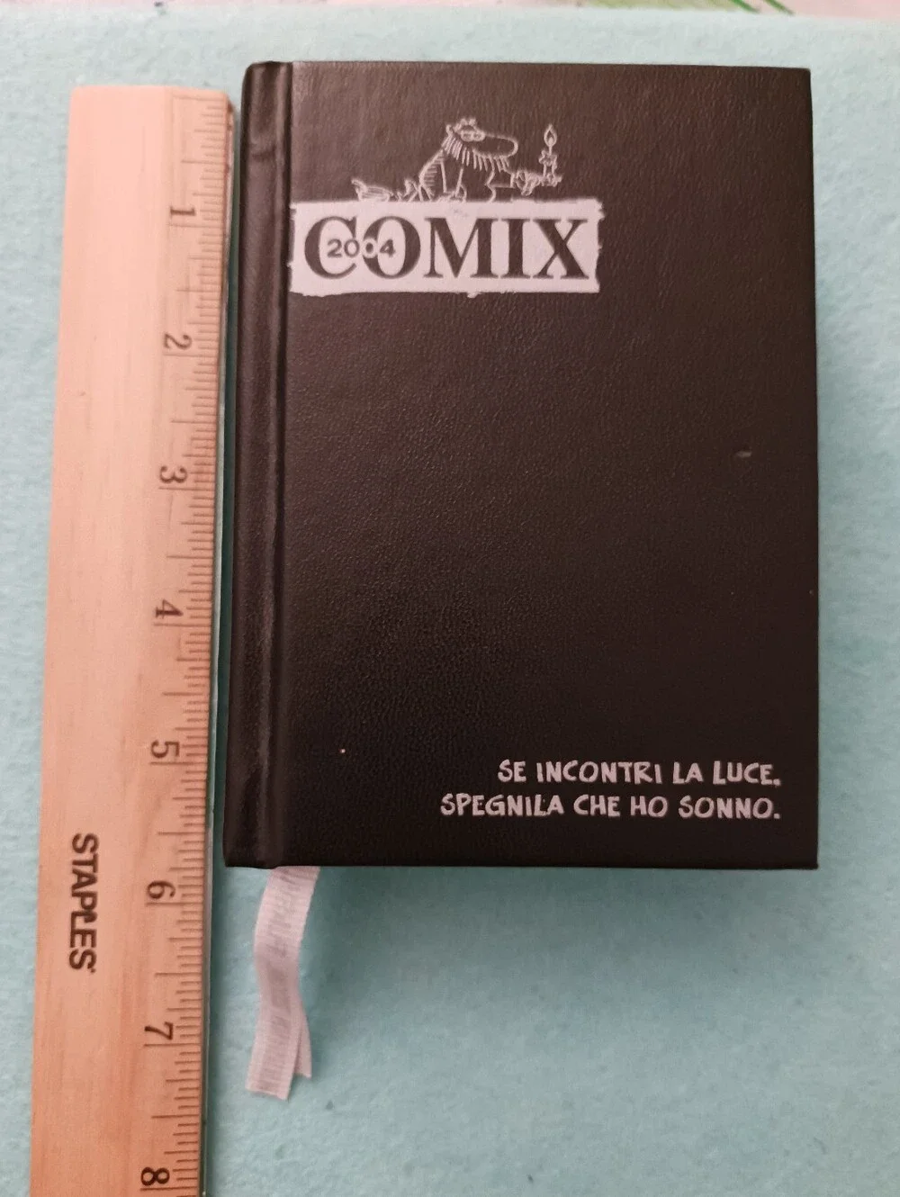 Vtg Y2k Planner Comix Mignon Plus School Diary ITALIAN Unmarked Hobonichi Style?